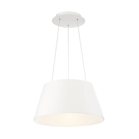 Dweled Vida 24in LED Pendant 3000K in White PD-727